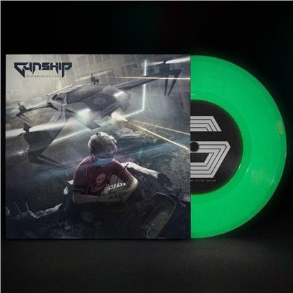 Gunship - The Drone Racing League (Limited, Green Vinyl, 7" Single)