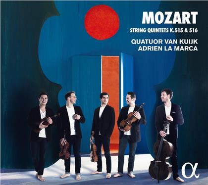 Wolfgang Amadeus Mozart (1756-1791), Adrien la Marca & Quatuor Van Kuijk - String Quintets KV515 & 516