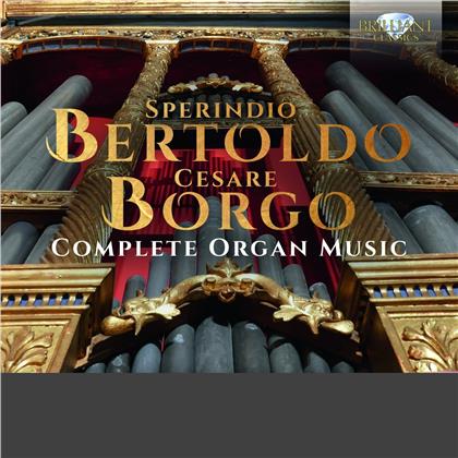 Manuel Tomadin, Sperindio Bertoldo & Cesare Borgo - Complete Organ Music