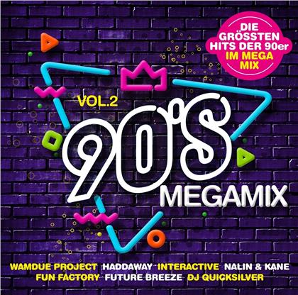90s Megamix Vol. 2 - Die grössten Hits der 90er (2 CDs)