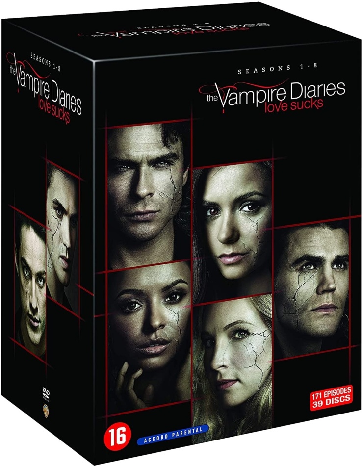 The Vampire Diaries - L'intégrale - Saisons 1-8 (39 DVD)