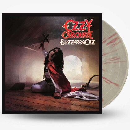 Ozzy Osbourne - Blizzard Of Ozz (Epic Legacy, 2021 Reissue, Silver with Red Swirl Vinyl, LP)