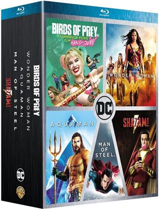 Birds of Prey et la fantabuleuse histoire de Harley Quinn / Wonder Woman / Aquaman / Man of Steel / Shazam! (5 Blu-ray)