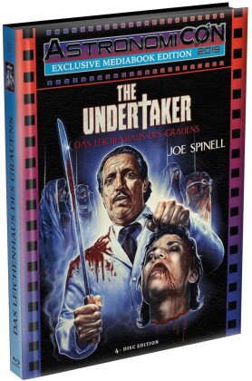 The Undertaker - Das Leichenhaus des Grauens (1988) (AstronomiCON Edition, Cover A, Wattiert, Limited Edition, Mediabook, Uncut, 2 Blu-rays + 2 DVDs)