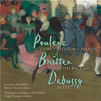 Francis Poulenc (1899-1963), Benjamin Britten (1913-1976), Claude Debussy (1862-1918), Leonora Armellini & Mattia Ometto - Poulenc/Britten/Debussy: