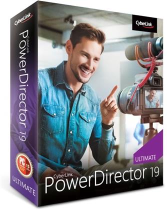 CyberLink PowerDirector 19 Ultimate Professionelle Videobearbeitung Lebenslange Lizenz BOX Windows