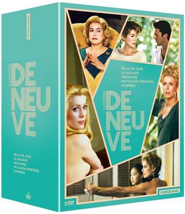 Catherine Deneuve - Belle de jour / Le sauvage / Indochine / Ma saison préférée / 8 femmes (5 DVDs)