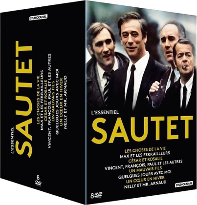 L'Essentiel Sautet - 8 Films (8 DVD)