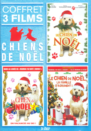 Chiens de Noël - Coffret 3 Films - Le chien de Noël / Le chien de Noël 2 / Le chien de Noël - La famille s'agrandit ! (3 DVD)