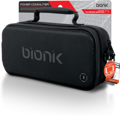 Bionik Bnk9035 Power Commuter Nintendo Switch Portable Power with Travel Case Black