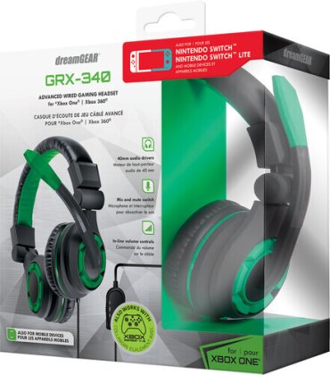 Dreamgear GRX-340 Advanced Wired Gaming Headset