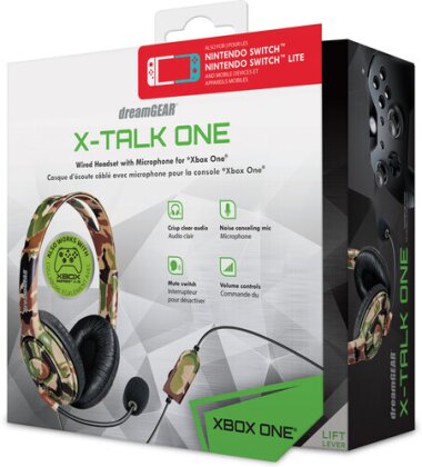 Dg Dgxb1-6618 Xbox One X-Talk Wired Headset Camo