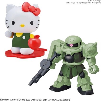 Bandai Hobby - Hello Kitty / Zak Ii (Sd Gundam Cross Silhouette)