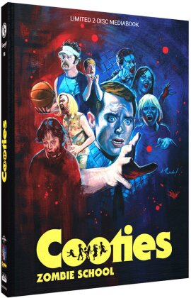 Cooties - Zombie School (2014) (Cover A, Limited Edition, Mediabook, Blu-ray + DVD)