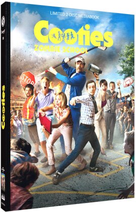 Cooties - Zombie School (2014) (Cover B, Limited Edition, Mediabook, Blu-ray + DVD)