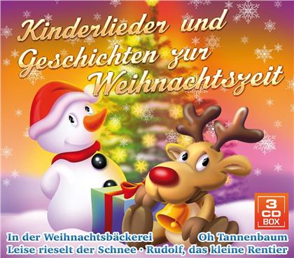 Kinderlieder und Geschichten zur Weihnachtszeit (3 CDs)