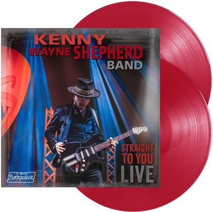 Kenny Wayne Shepherd - Straight To You - Live (Transparent Red Vinyl, 2 LPs)