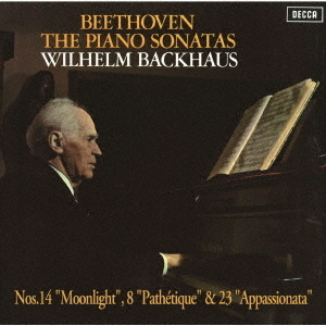 Ludwig van Beethoven (1770-1827) & Wilhelm Backhaus - Piano Sonatas 14, 8 & 23 (2020 Reissue, UHQCD, MQA CD, Japan Edition)
