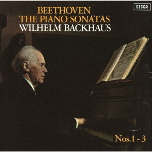 Ludwig van Beethoven (1770-1827) & Wilhelm Backhaus - Piano Sonatas 1-3 (2020 Reissue, UHQCD, MQA CD, Japan Edition)