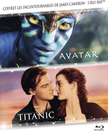 Avatar + Titanic (Les Incontournables de James Cameron, Coffret, 3 Blu-ray)