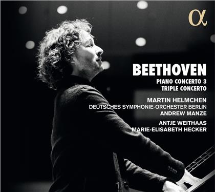 Marie-Elisabeth Hecker, Ludwig van Beethoven (1770-1827), Andrew Manze, Antje Weithaas, … - Piano Concerto 3, Triple Concerto
