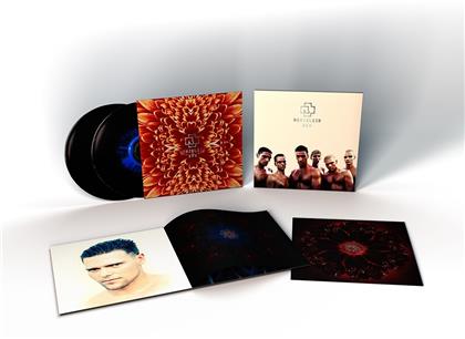 Rammstein - Herzeleid (XXV Anniversary Edition, 2020 Reissue, Gatefold, Limited Edition, Remastered, Blue/Black Splatter Vinyl, 2 LPs)