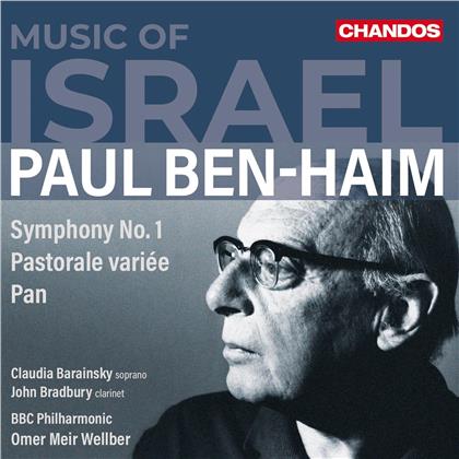 Paul Ben-Haim (1897-1984), Omer Meir Wellber, Claudia Barainsky, John Bradbury & BBC Philharmonic - Music Of Israel