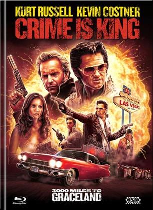 Crime is King - 3000 Miles to Graceland (2001) (Cover D, Limited Edition, Mediabook, Blu-ray + DVD)