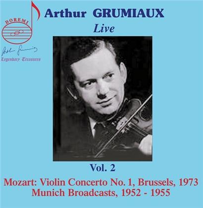 Wolfgang Amadeus Mozart (1756-1791) & Arthur Grumiaux - Arthur Grumiaux Live 2 - Violin Concerto No. 1, Munich Broadcasts 1952-1955
