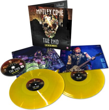 Mötley Crüe - The End - Live In Los Angeles (2020 Reissue, Eagle Music Europe, Colored, 2 LPs + DVD)