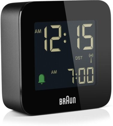 Braun Travel Clock - BC08B-DCF - black