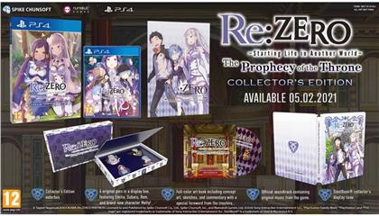 RE:Zero Prophecy of the Throne (Collector's Edition)