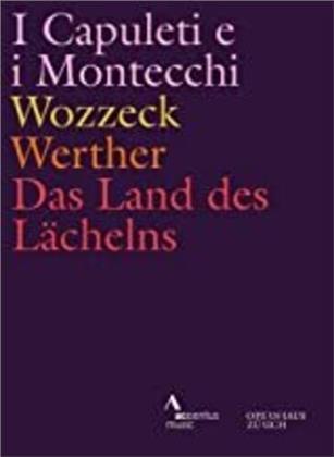 Philharmonia Zurich - I Capuleti E I Montecchi/Wozzeck/Werther/Das Land Des Lachelns (4 DVDs)