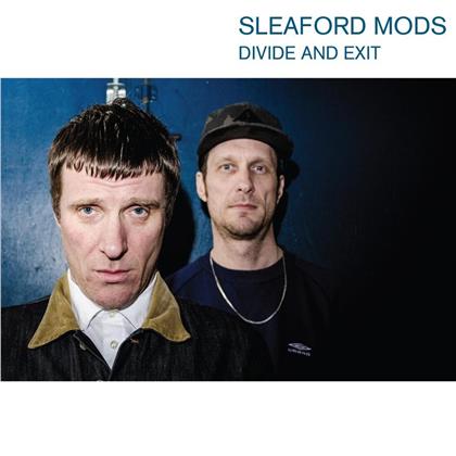 Sleaford Mods - Divide And Exit (2020 Reissue, Transparent Blue Vinyl, LP)