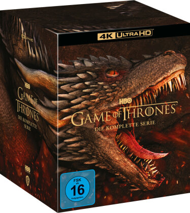 Game of Thrones - Die komplette Serie - Staffeln 1-8 (30 4K Ultra HDs + 3 Blu-ray)