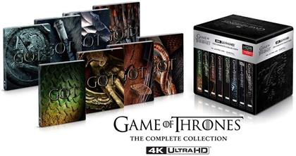 Game of Thrones - Die komplette Serie - Staffeln 1-8 (Édition Limitée, Steelbook, 33 4K Ultra HDs)