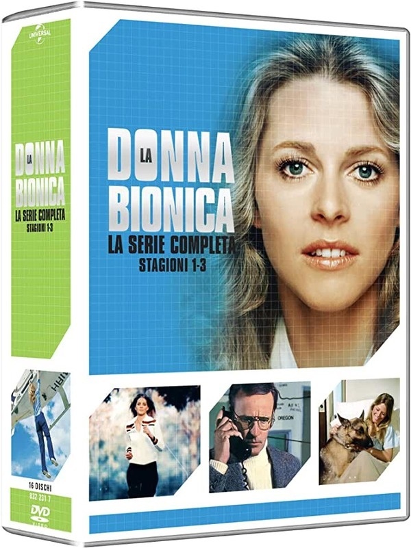 La Donna Bionica La Serie Completa Stagioni 1 3 16 Dvd Cede Ch