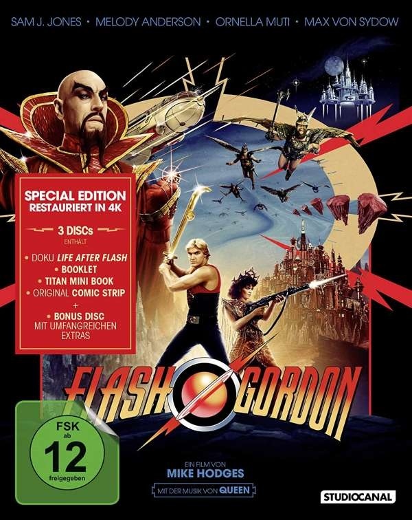 Flash Gordon (1980) (4K-restauriert, Special Edition, 3 Blu-rays)