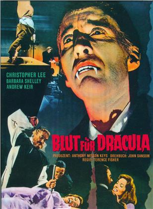 Blut für Dracula (1966) (Cover C, Limited Edition, Mediabook, 2 Blu-rays)