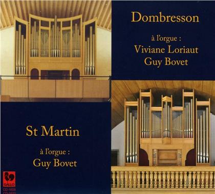 Guy Bovet & Viviane Loriaut - Dombresson - St Martin (2 CDs)