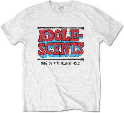 The Adolescents Unisex T-Shirt - Kids Of The Black Hole (White)