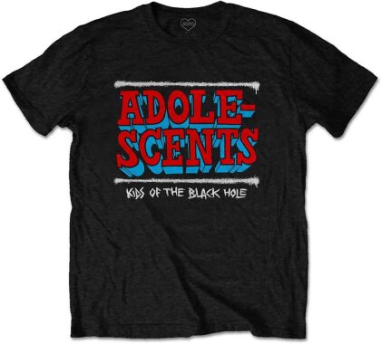 The Adolescents Unisex T-Shirt - Kids Of The Black Hole (Black)