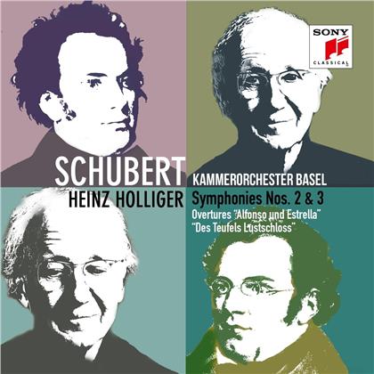 Kammerorchester Basel, Franz Schubert (1797-1828) & Heinz Holliger (*1939) - Symphonies Nos. 2 & 3