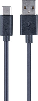 USB-C- Cable [2x 3m] - black [PS5/XSX] (PlayStation 5 + Xbox Series X)