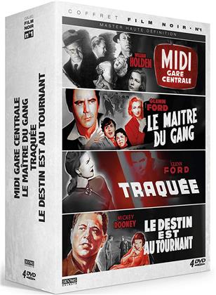 Le maître du gang / Midi gare centrale / Traquée / Le destin est au tournant - Coffret Film Noir N°1 (4 DVD)