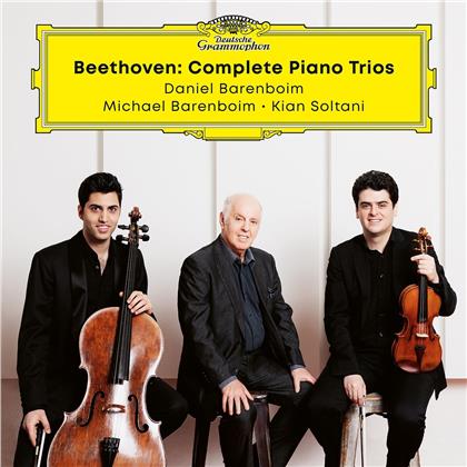 Ludwig van Beethoven (1770-1827), Kian Soltani, Michael Barenboim & Daniel Barenboim - Beethoven Trios (3 CD)