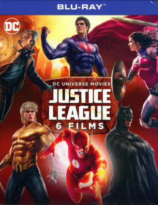 Justice League: 6 Films - DC Universe Movies (6 Blu-rays)