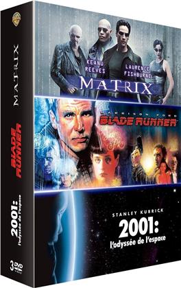 Matrix / Blade Runner / 2001: L'odyssée de l'espace (3 DVD)