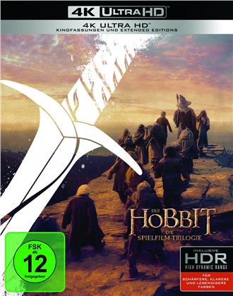 Der Hobbit - Die Spielfilm-Trilogie (Extended Edition, Version Cinéma, 6 4K Ultra HDs)