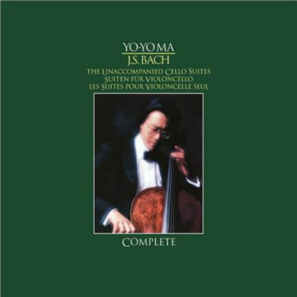 Yo-Yo Ma & Johann Sebastian Bach (1685-1750) - Unaccompanied Cello Suites (Music On Vinyl, 2020 Reissue, Gatefold, 3 LP)